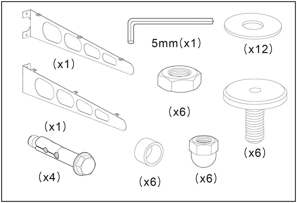 Detailed image of Deepblue plumbing components with adjustable parts, nuts, bolts, and connectors for high-quality home plumbing installations.