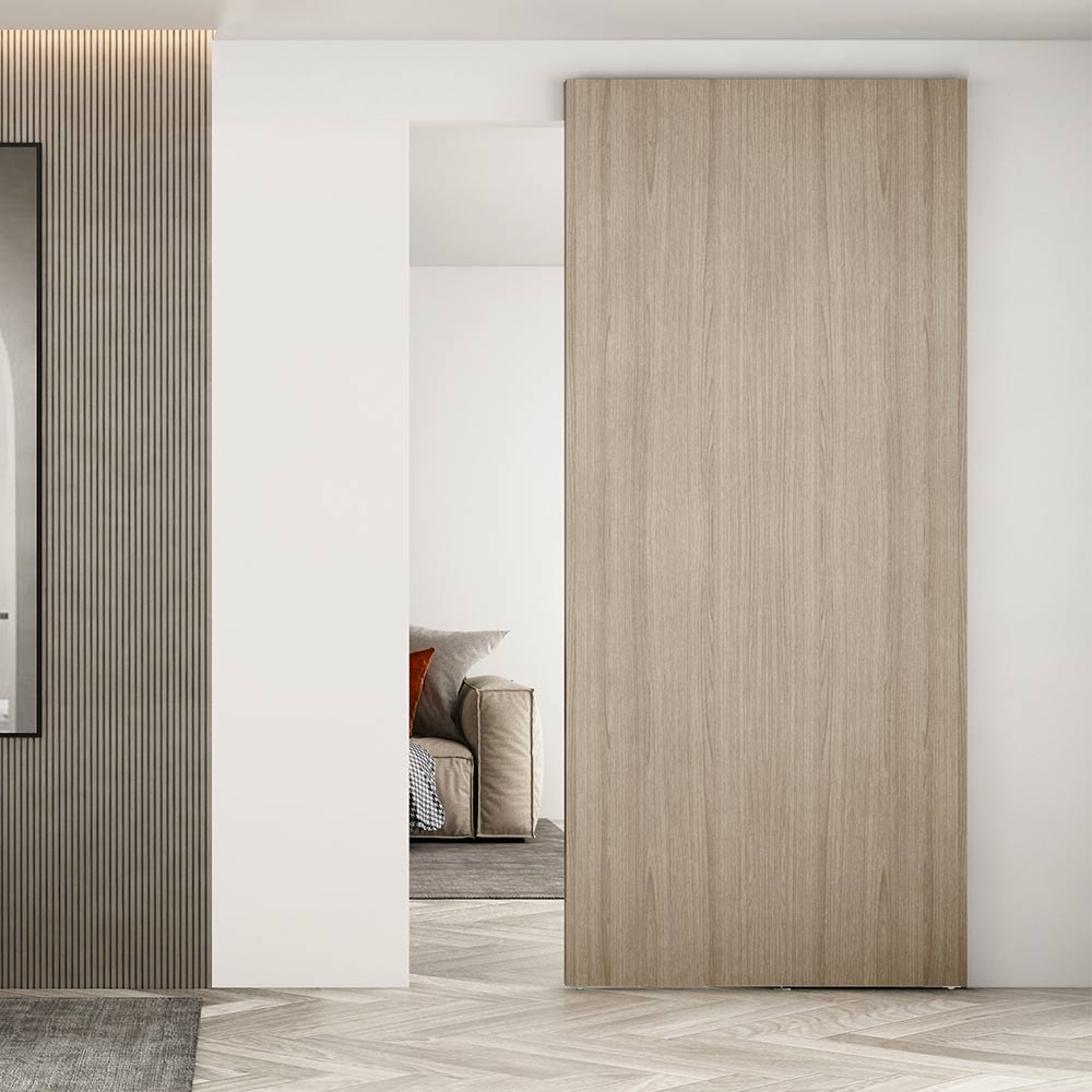 Hidden Barn Door Hardware include Aluminum Concealed Track Tengyu