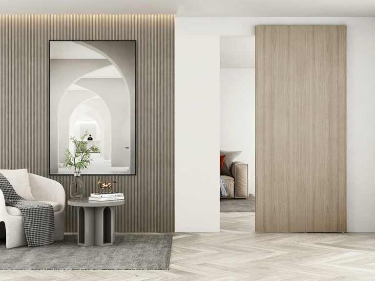 Hidden Barn Door Hardware include Aluminum Concealed Track Tengyu