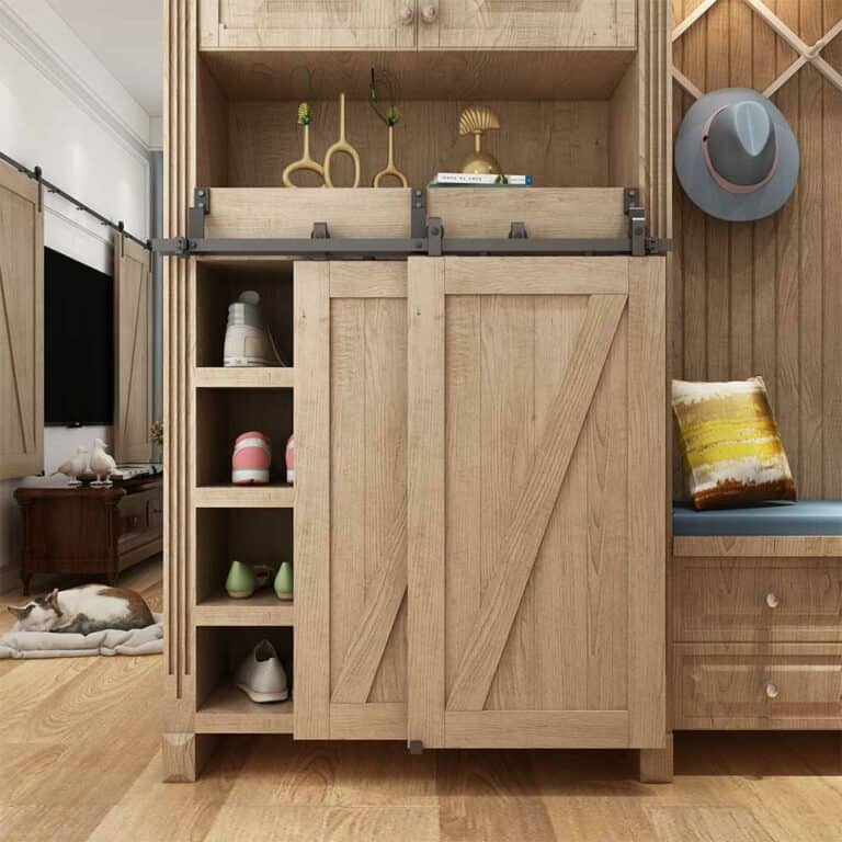 Sliding Mini Bypass Barn Door Hardware Tengyu