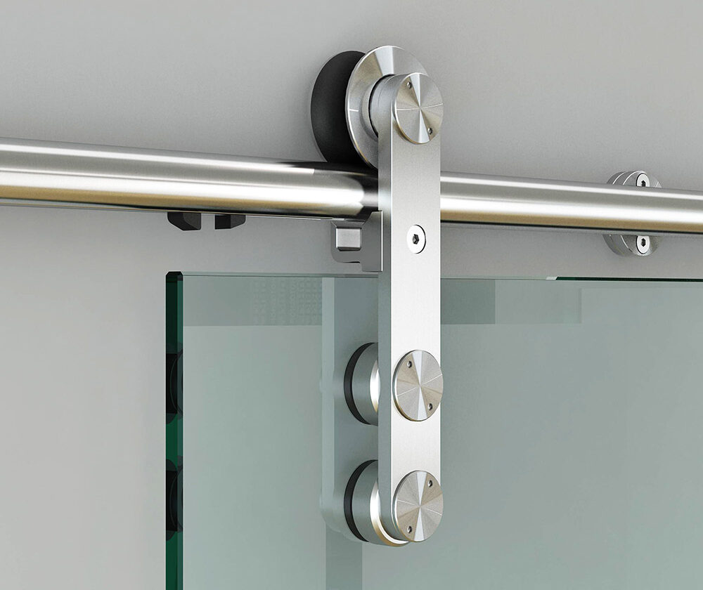 stainless steel sliding door track