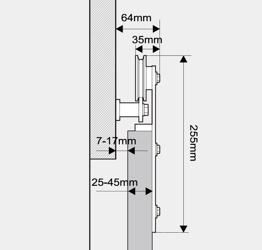 Mayorista Sistema de carriles para puertas correderas de aluminio - Tengyu