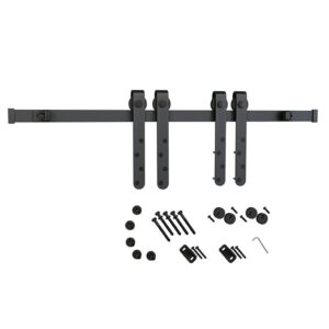 Mini hardware scorrevole montato sul viso per armadio