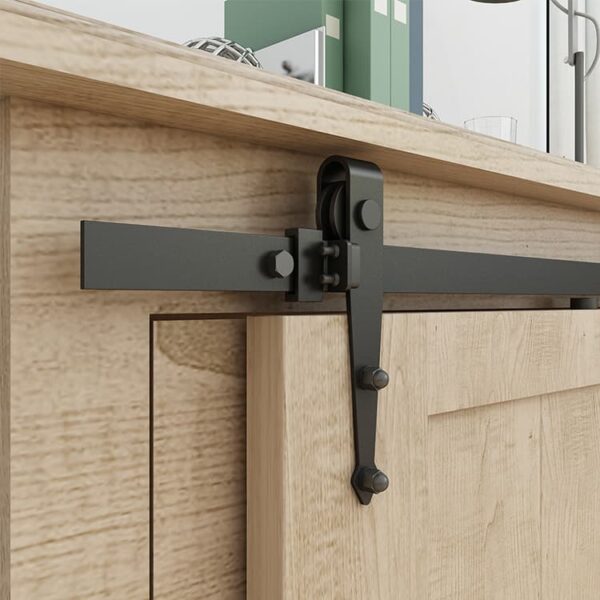 Mini Top Mounting Style Sliding Barn Door System for Cabinet