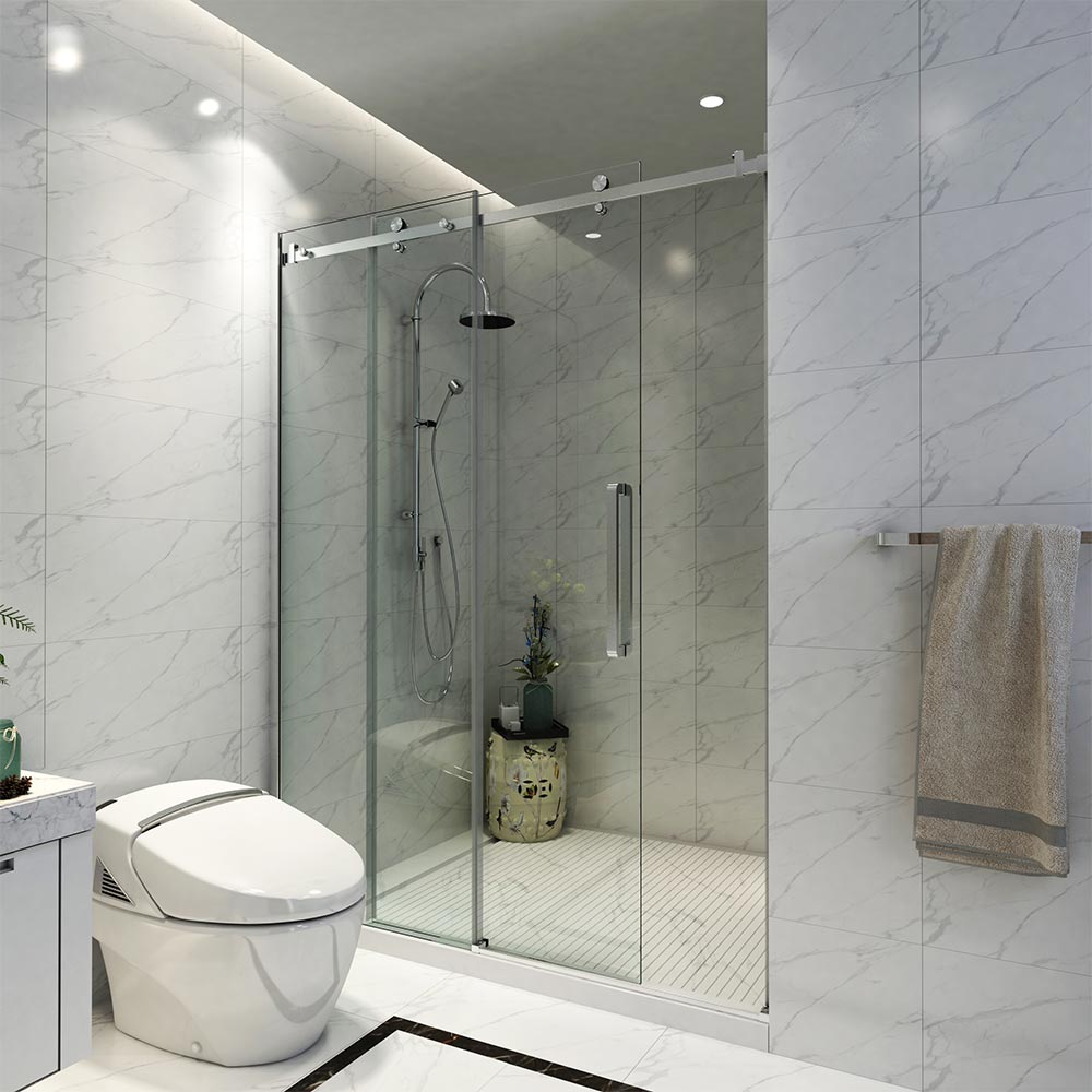 sliding shower door