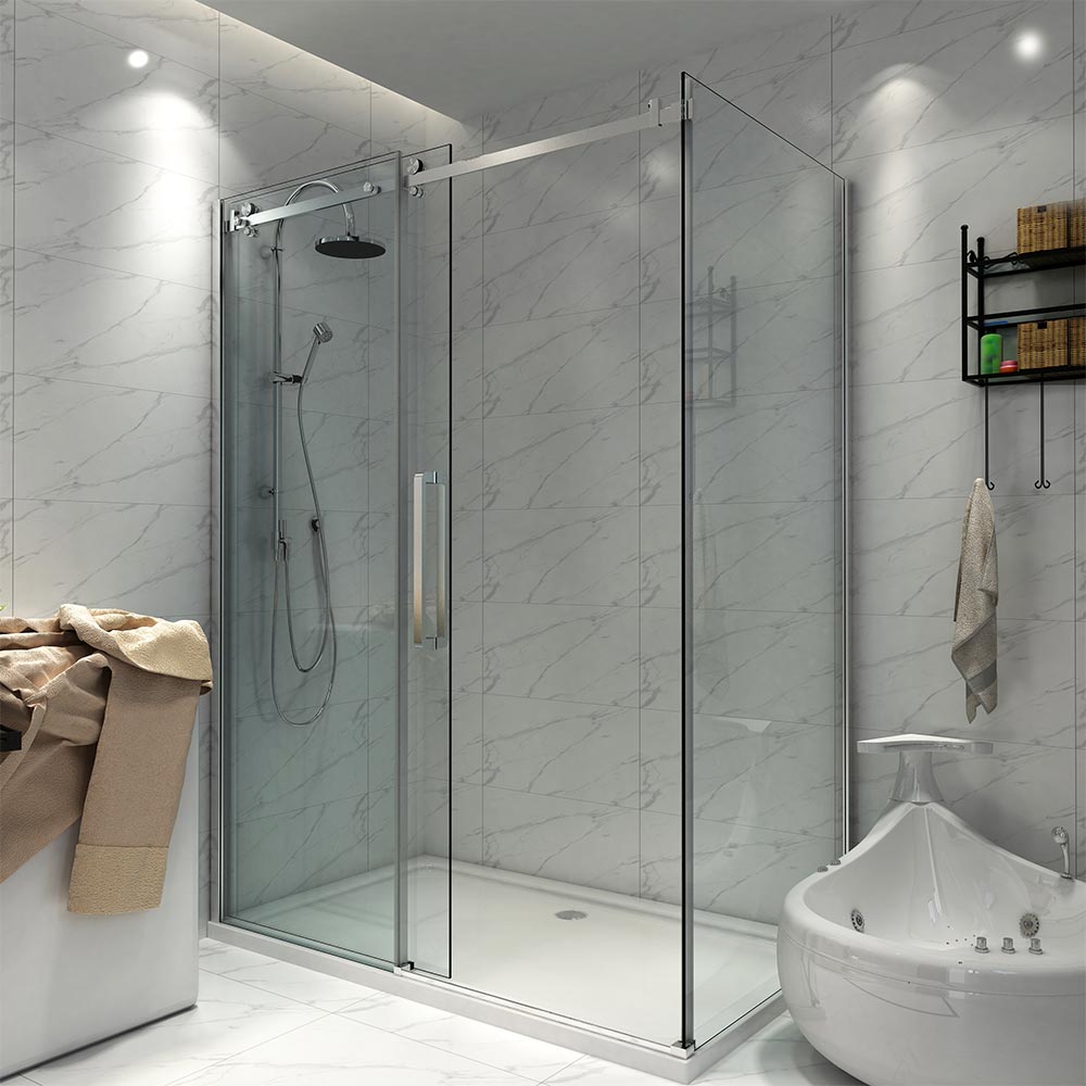 sliding shower door