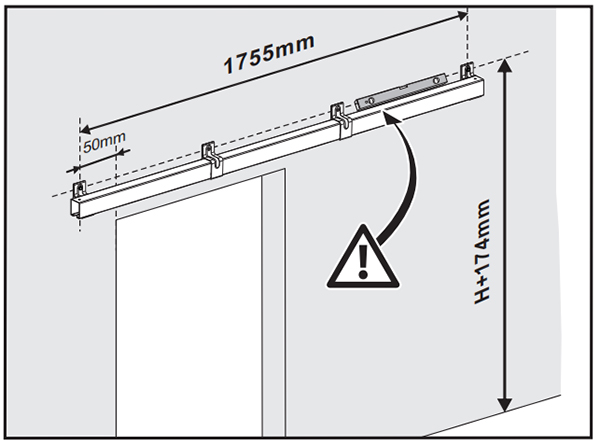 Mark screw hole locations