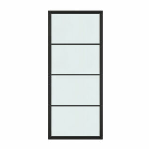 Folha de porta de correr de vidro 4
