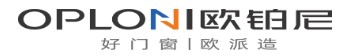 Oppein logo with Chinese characters below, representing leading Door and Window Suppliers from China.