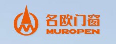 An orange logo with a stylized "M," a triangle, Chinese characters, and "MUROPEN," common among top door and window suppliers in China.