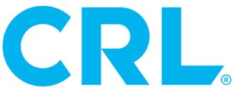 The "CRL" logo, with a trademark symbol on a white background, stands out as a leading global shower door brand in 2024.