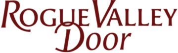 The maroon "Rogue Valley Door" logo on white signifies a top interior door maker of 2024.