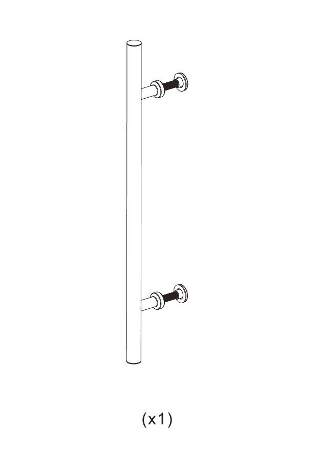 Adjustable suction cup rail for secure attachment in home or office organization. Perfect for versatile attachment solutions with durable suction cups.
