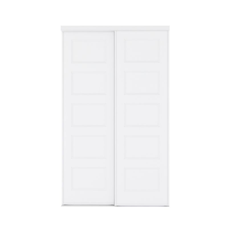 The 48" Five-Panel Closet Door offers easy installation and a paneled design, adding style and function to any bedroom or hallway.