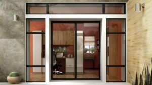 High-quality sliding glass door for modern interiors by Tengyu, enhancing home aesthetics and lighting. Perfect for contemporary homes, offering durability and style in premium door design.