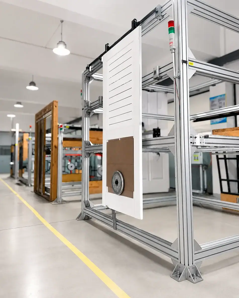 Industrial manufacturing equipment at Tengyu, showcasing advanced machinery and assembly lines in a clean, well-organized factory environment.